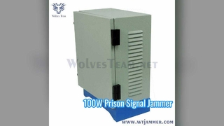 High Power Waterproof 180W 5 Bands Drone WiFi Signal Jammer 2.4G 5.8G for Large Prison Anti-Drone 