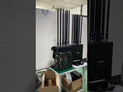 6 Kanäle 160W GPS WLAN 5.8g Rucksack Störgerät bis zu 2000m Drohnensignalstörgerät