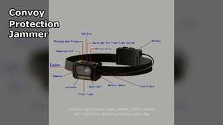 Hochleistungs-Bombenstörsystem schützt Konvois