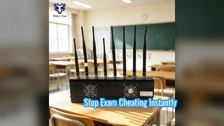 40W 8 Bands Desktop Anti Cheating Signal Jammer for School Examination Rooms