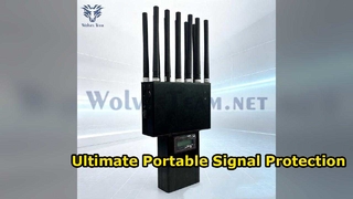 16 Antenne 16 Watt 5G Hand-Handy-Signalstörsender mit Batterie im Inneren