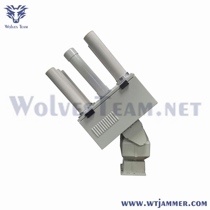 360° Pan-Tilt Anti-Drone Jammer complete set